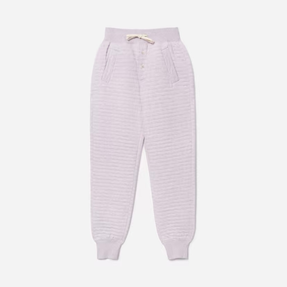 Everlane The Organic Cotton Quilted Jogger NWT Small